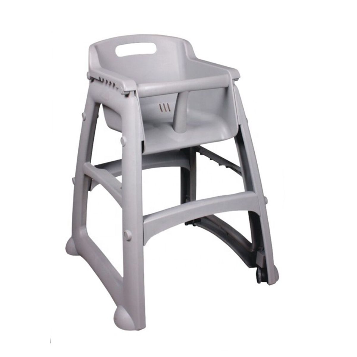 COOK IN - SILLA PARA BEBE CON RUEDAS Y BANDEJA COLOR GRIS