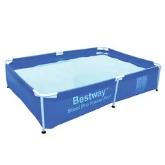 BESTWAY - Piscina Rectangular para niños 1.50MX1.10MX42Cm Azul