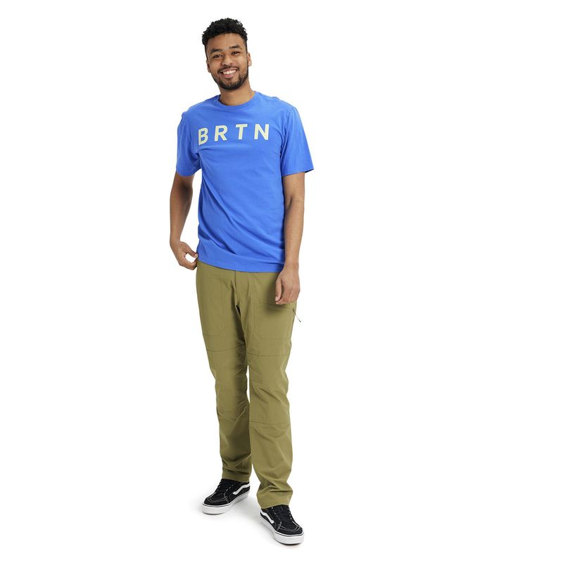 BURTON - Polera M/C Hombre Brtn Azul BURTON