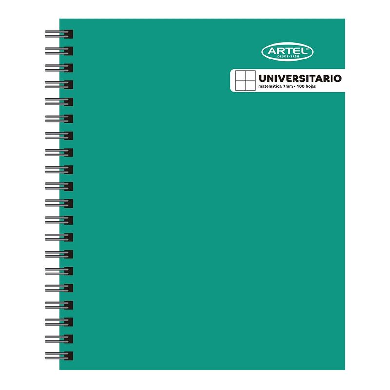 ARTEL - Cuaderno Universitario Liso Tapa Dura Artel