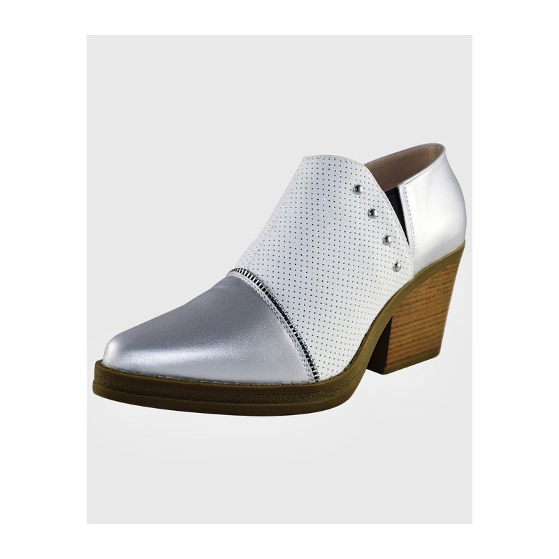 DINASTELLA - Botin Monalisa alto Blanco Danicolle