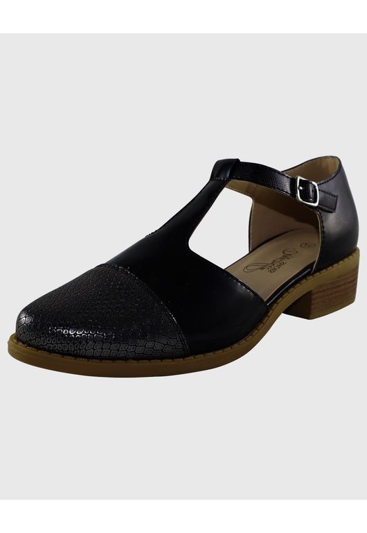 Zapatos Danicolle Shoes DINASTELLA Zapato Hooked Negro Danicolle