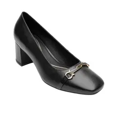 FLEXI - Zapato Mujer Cuero Marione Negro
