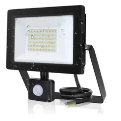 GENERICO - Foco Led Exterior Con Sensor Movimiento 30w Ip66 / 003163
