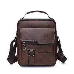 MV MOVAC - Bolso Bandolera MOVAC Titan Bag De Hombro Cuero Ecológico De Hombre