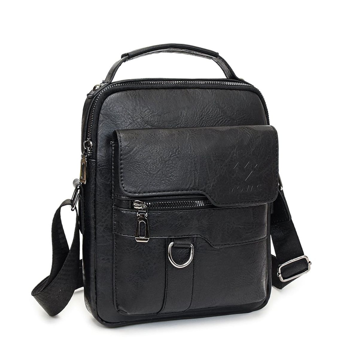 MV MOVAC - Bolso Bandolera MOVAC Titan Bag De Hombro Cuero Ecológico De Hombre