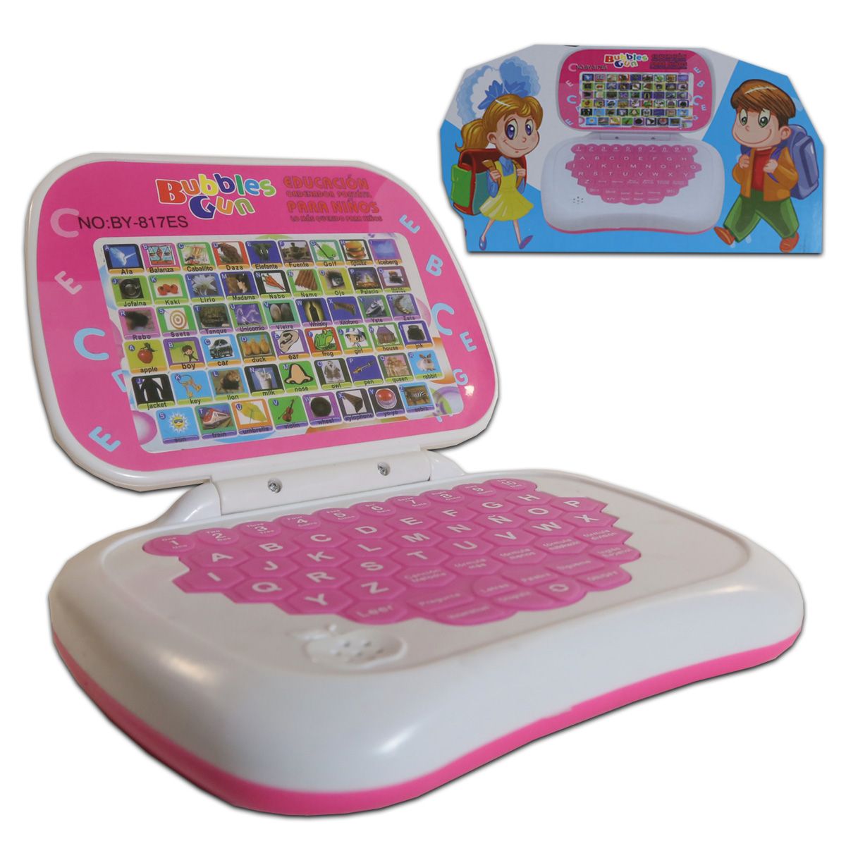 GENERICO - Mini Computador Interactivo Niños Juguete Didáctico