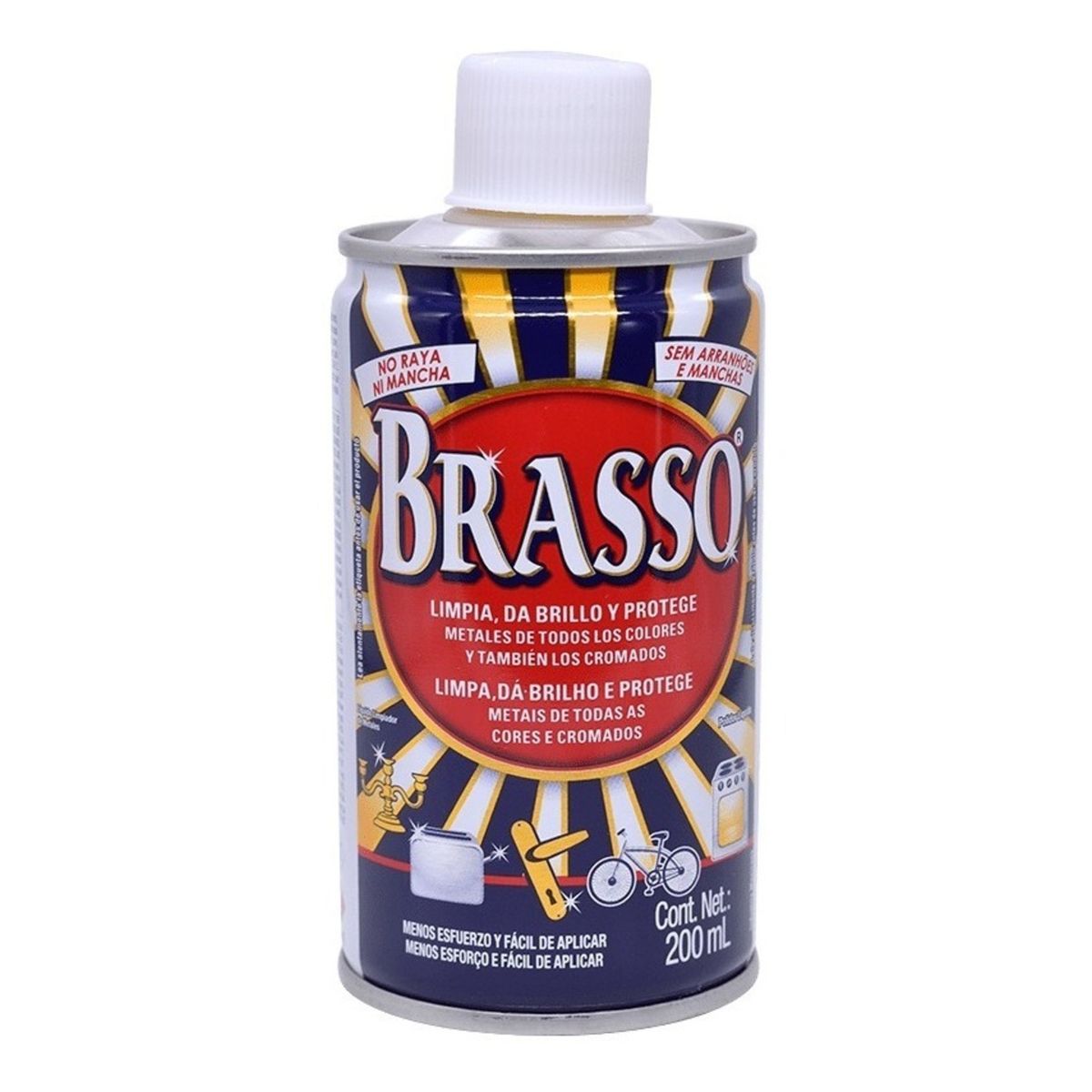 BRASSO - Limpiador De Metales Brasso 200 Ml BRASSO