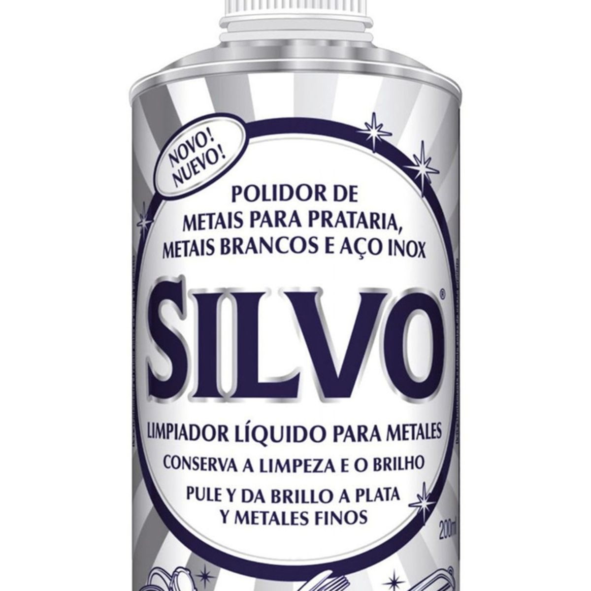 SILVO - Limpiador Y Pulidor De Metales Silvo 200 Ml SILVO