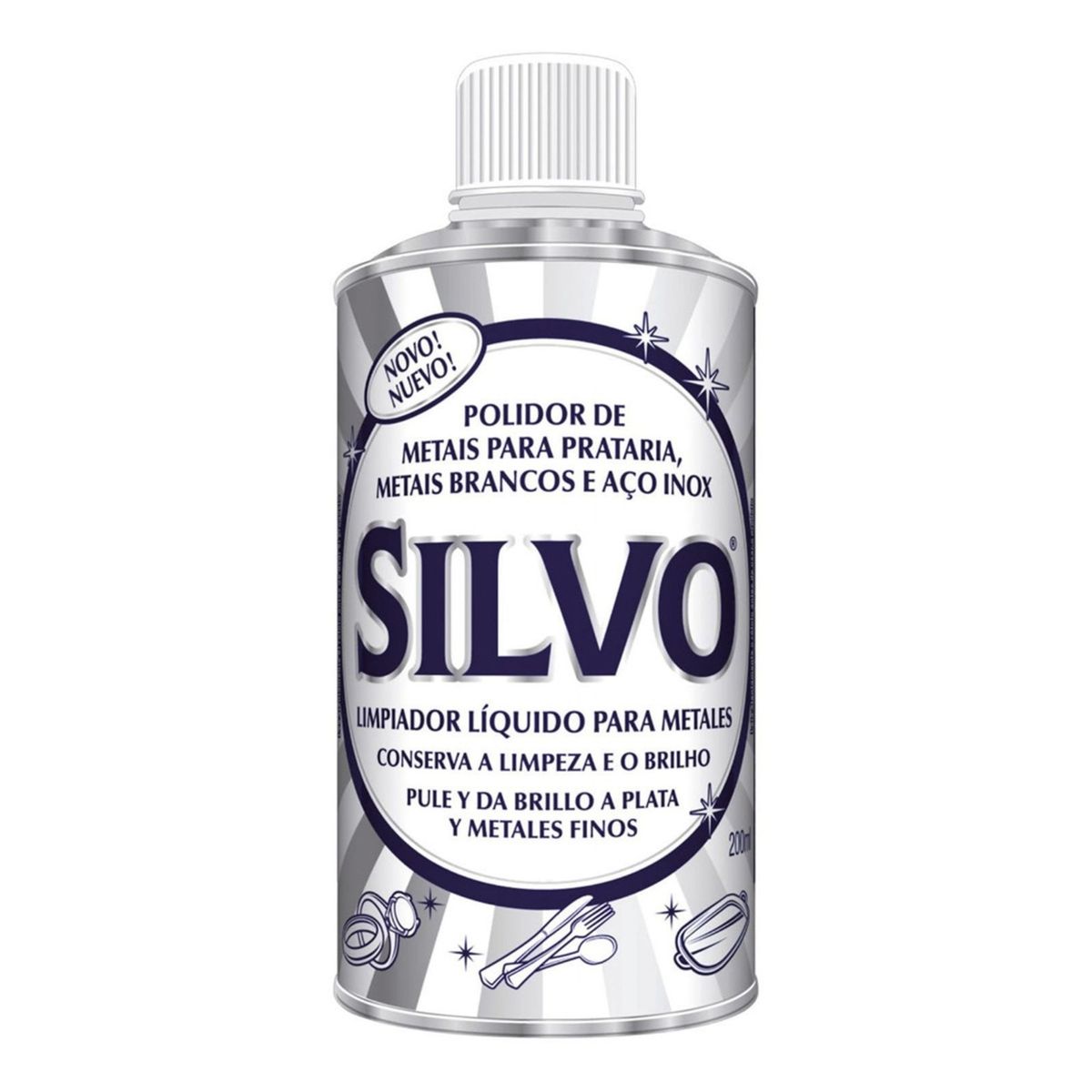 SILVO - Limpiador Y Pulidor De Metales Silvo 200 Ml SILVO