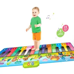 GENERICO - Piano Gigante 180X72 cm Teclado Para Pies Alfombra Musical