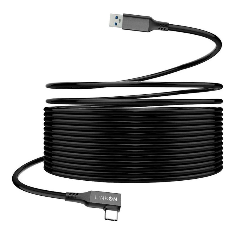 LINKON - Cable Para Oculus Quest Vr Usb-c A 3.2 - 5gps - 6mt - Linkon