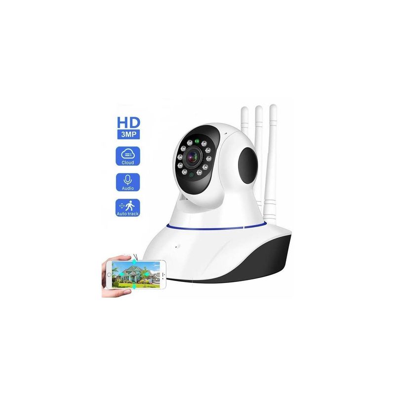 GENERICO - Camara 5G Vision Nocturna Ip Wifi Hd  360° Yoosee Motorizada