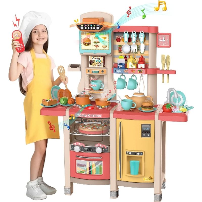 GENERICO - Cocina De Juguete Con Accesorios 1 Metro Altura