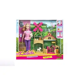 GENERICO - Juguete muñeca kaibibi establo veterinaria Interactivo Niños Regalo