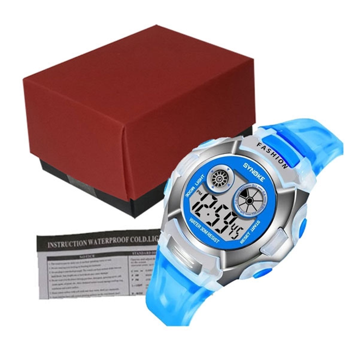 SYNOKE - Reloj Digital Juvenil SYNOKE 9034 - Reloj Niño - Niña