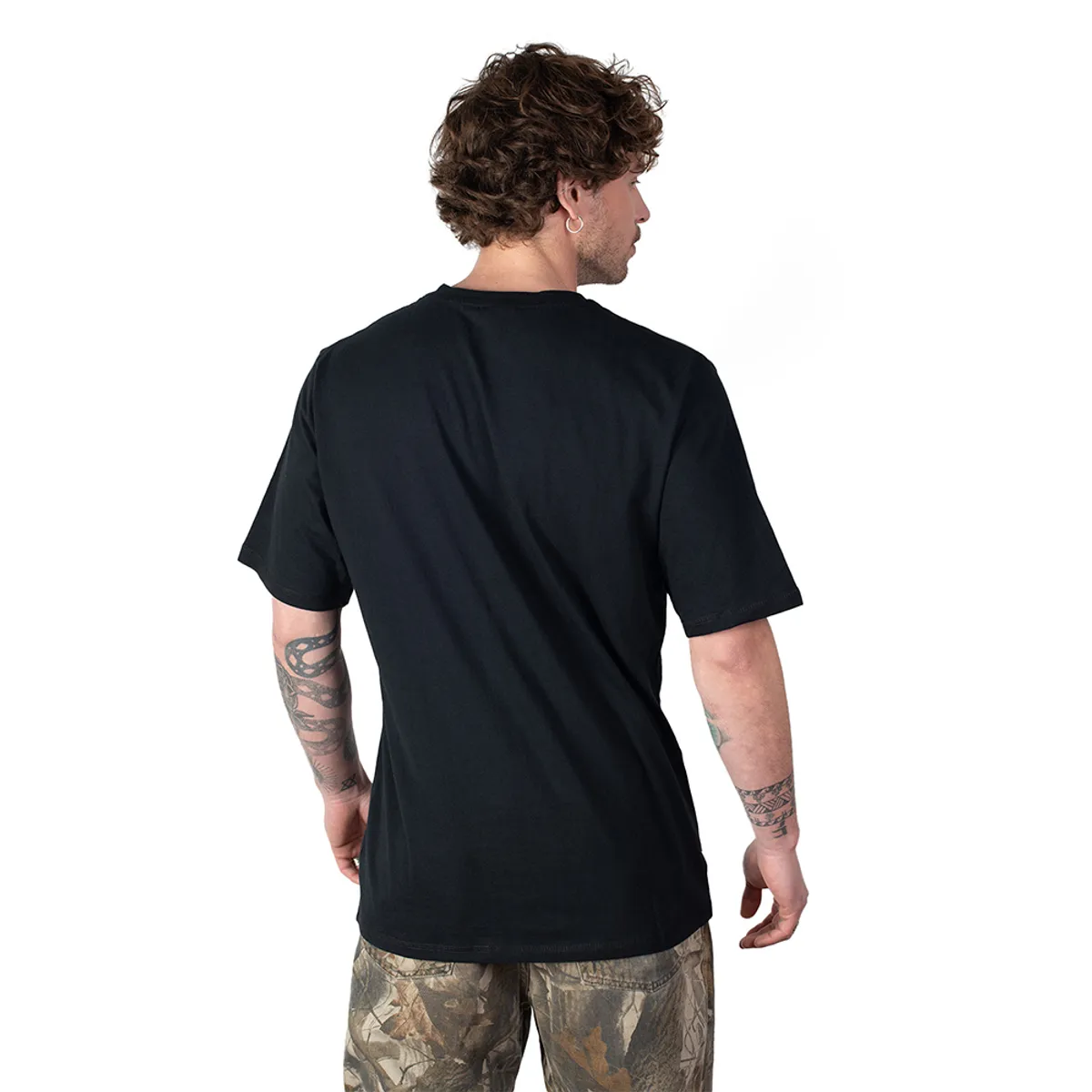 LENGA - Polera Molle Cuello Redondo con Botones Uvpro Hombre Lenga