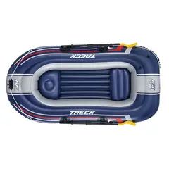 BESTWAY - Bote Inflable Con Remos E Inflador Treck X2 2.55X1.27M