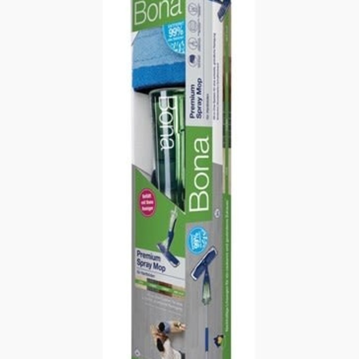 BONA - Premium Spray Mop Para Pisos Duros Bona 1 Lt BONA