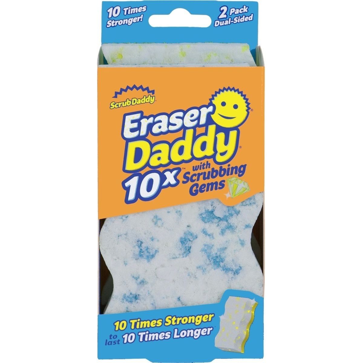 SCRUB DADDY - Esponja Eraser Daddy 2 Un SCRUB DADDY