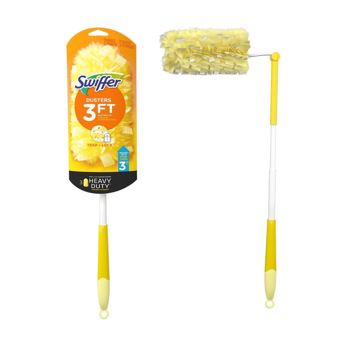 SWIFFER - Plumero Dusting Kit + 3 Repuestos Swiffer SWIFFER