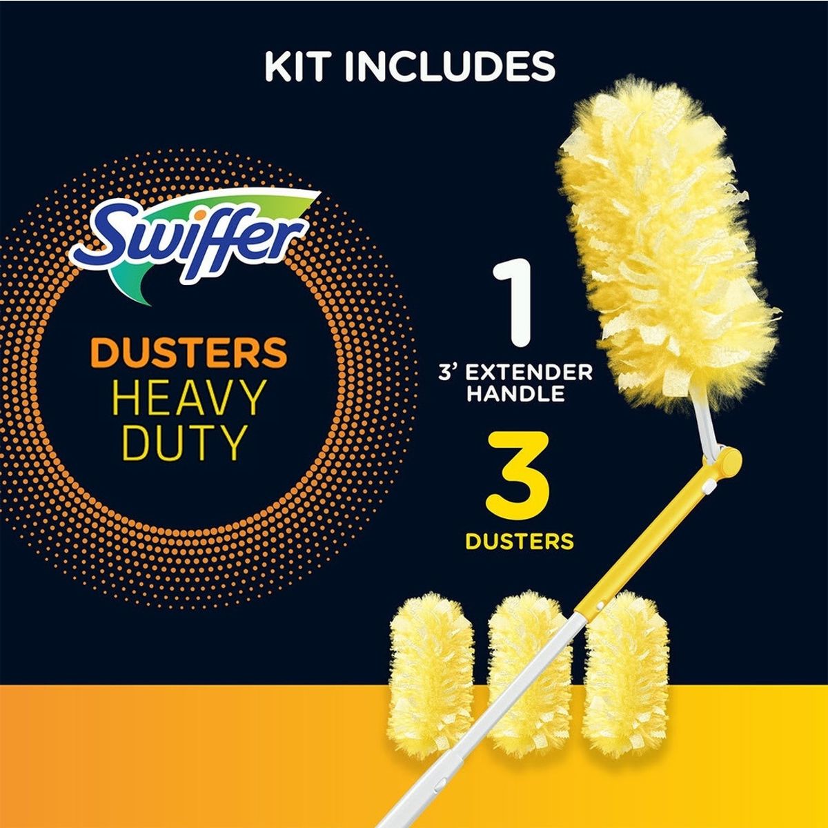 SWIFFER - Plumero Dusting Kit + 3 Repuestos Swiffer SWIFFER