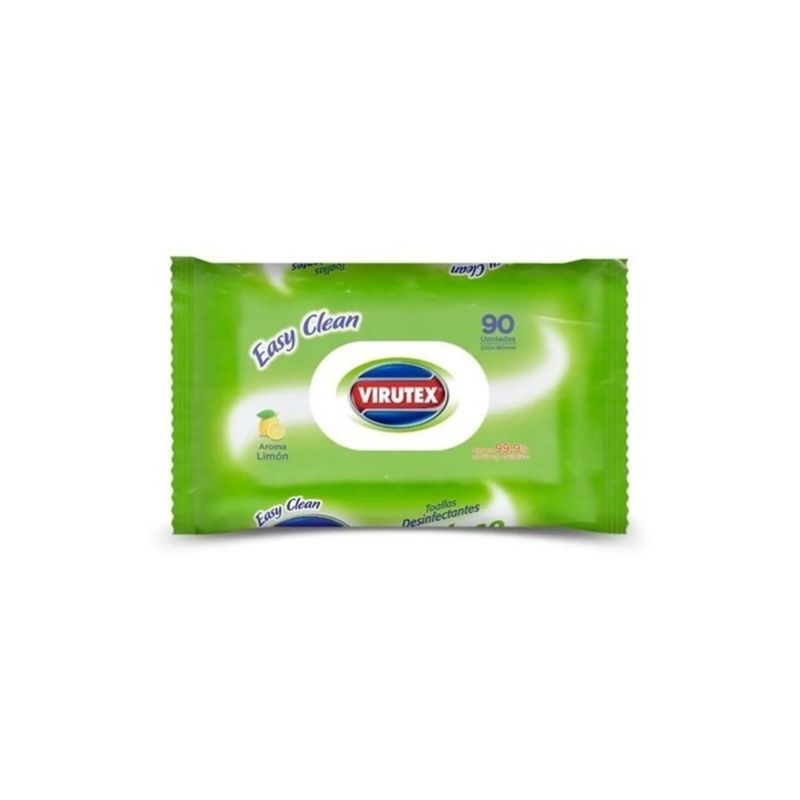 VIRUTEX - Toallas Desinfectante Multiuso Virutex 90 Un VIRUTEX