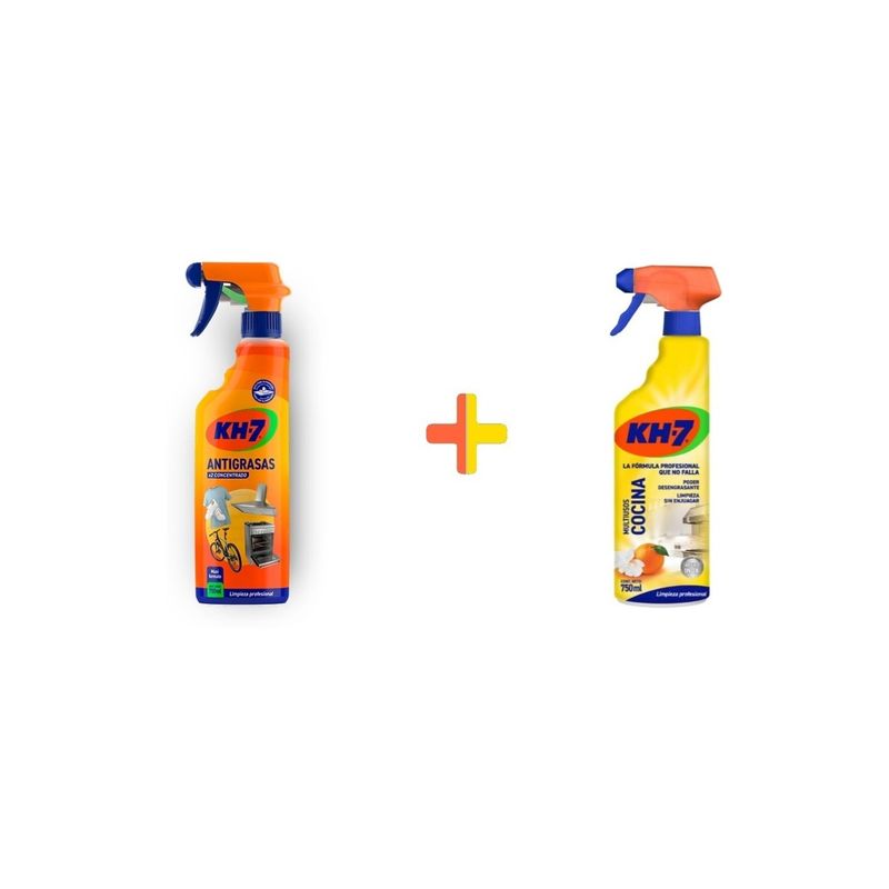 KH 7 - Antigrasa Kh7 750 Ml + Limpiador Multiuso Kh7 750 Ml KH 7