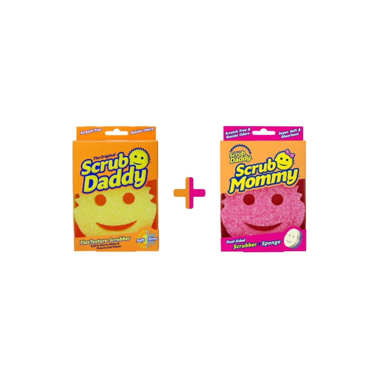 SCRUB DADDY - Pack Esponjas Scrub Mommy Y Daddy SCRUB DADDY