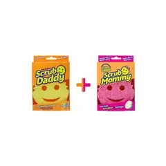 SCRUB DADDY - Pack Esponjas Scrub Mommy Y Daddy