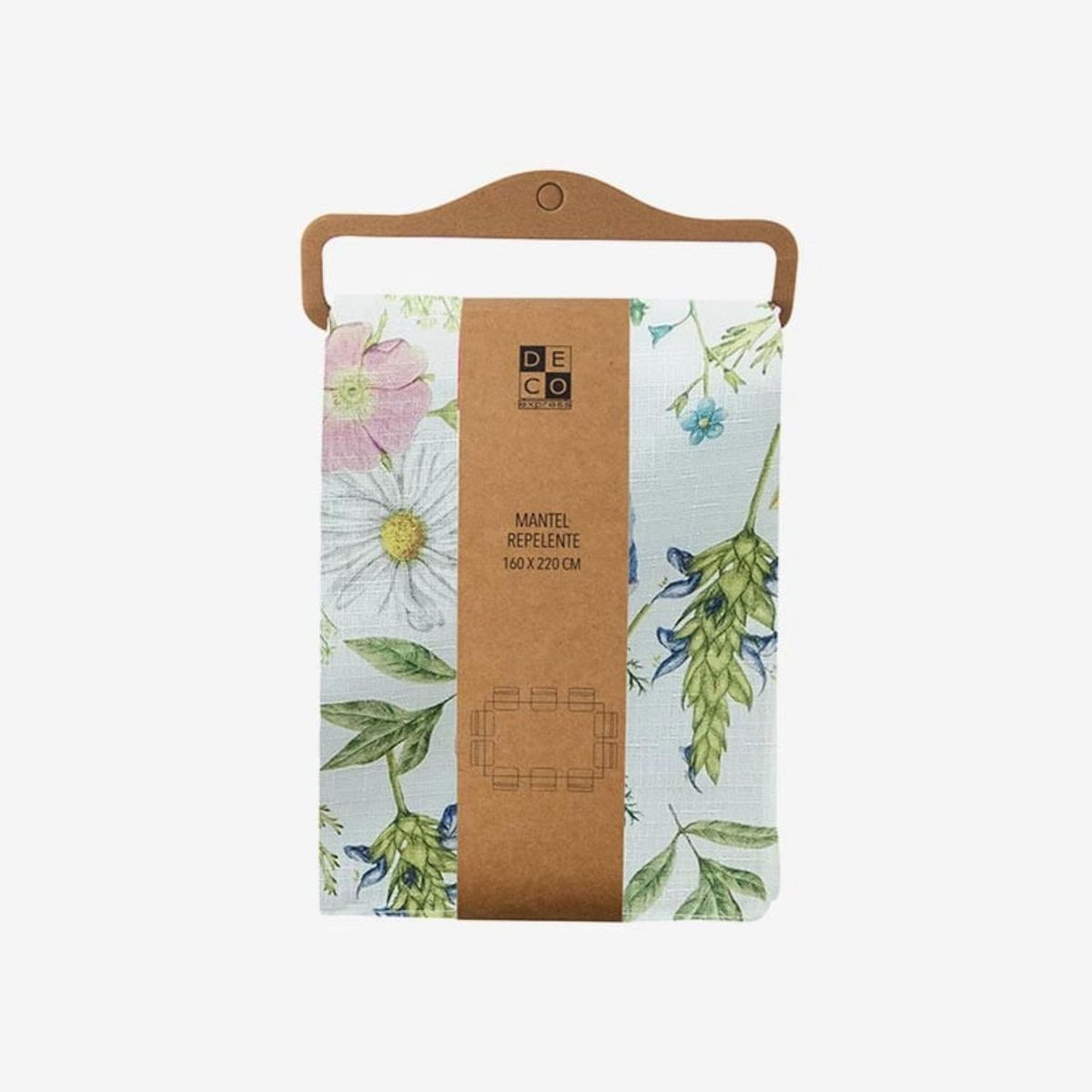 DECO EXPRESS - Mantel Antimanchas Primavera 180X280 Cm