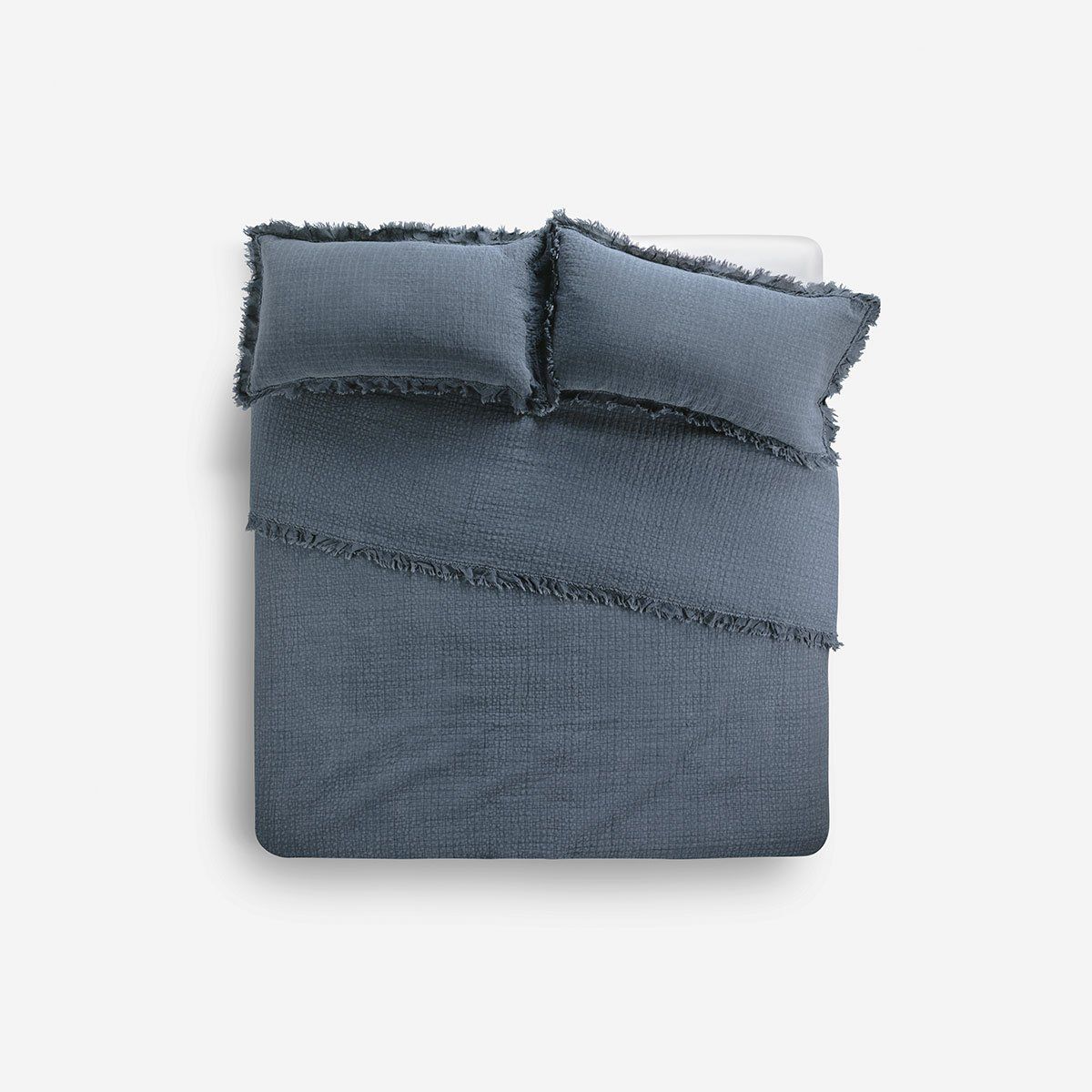 ROSEN - Cubrecama Algodón Pure Liso Stone Piedra 2 Plazas