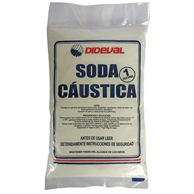 Imagen 2 del producto Soda Caustica Perlas Bolsa 1 Kilo Pack 2 Unidades