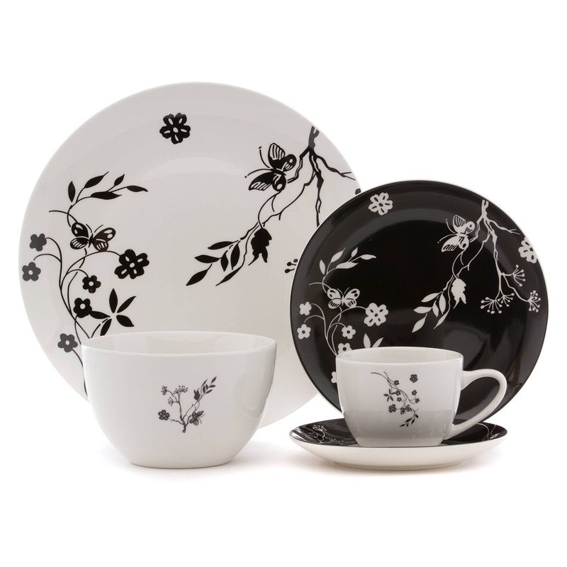 MICA - Juego De Vajilla Ana Porcelana 30 Piezas