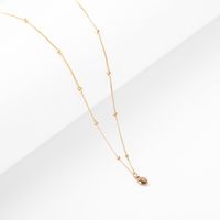 Collar con Corazón inflado para mujer bañado en Oro 18k