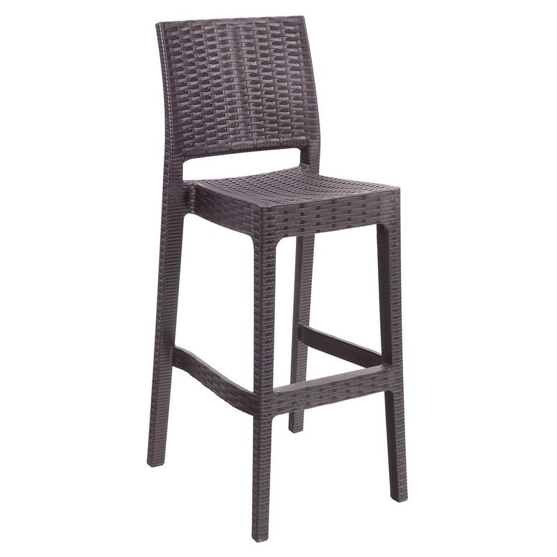 REYPLAST - Silla Piso Bar Tavarua Rattan