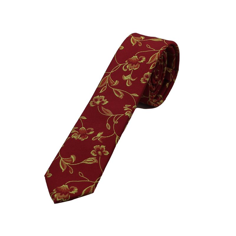 PHILIPPE SALVET - Corbata  Microfibra 5 Cm Flores
