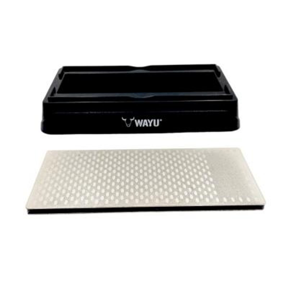 WAYU - Piedra Afiladora Diamante Doble Cara Wayu - Negro