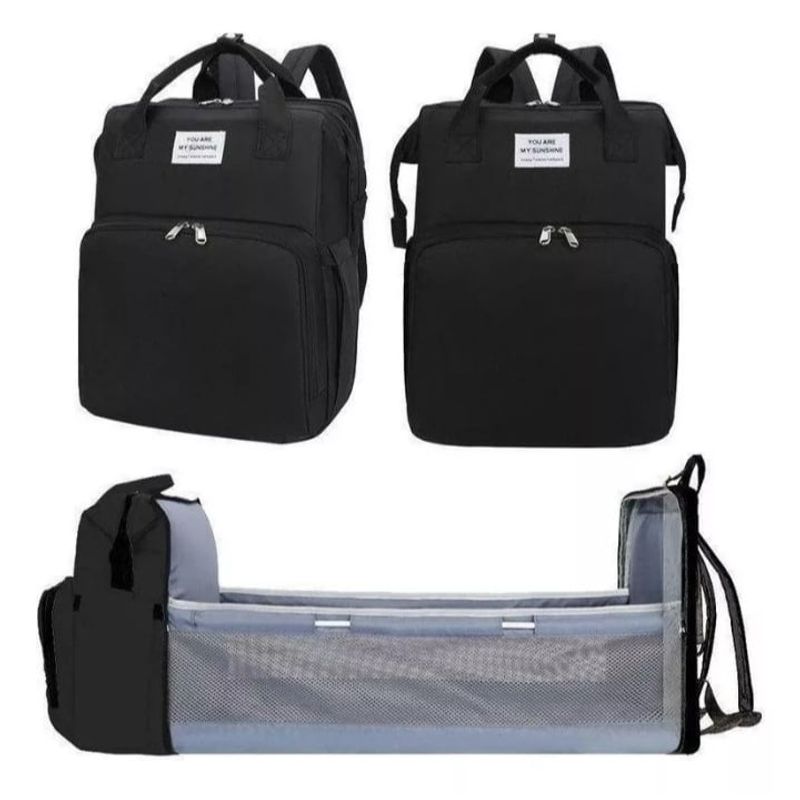 FASHIONS - Mochila Maternal Pañalera con Cambiador