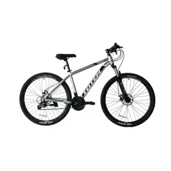 TOTEM - BICICLETA MTB ARO 29*17 MOD W760 COLOR PLATEADO