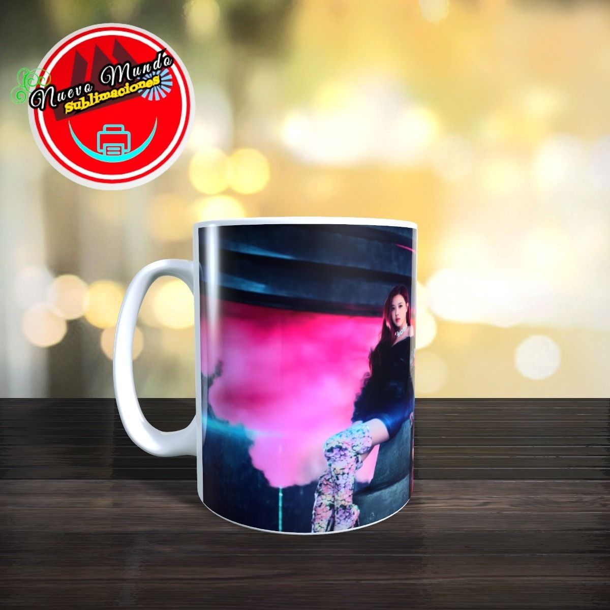 GENERICO - Taza Blanca De Blackpink 2