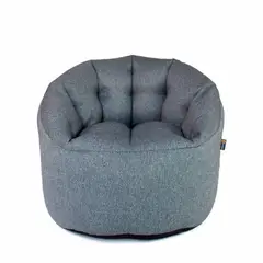B HOME - Sillón Puff Deco Gris