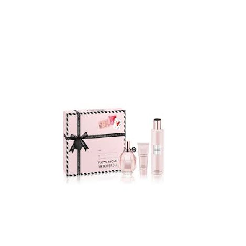 VIKTOR & ROLF - ESTUCHE Viktor & Rolf Flowerbomb EDP 100 ML + Body Lotion 200 ML Crema de Cuerpo 40 ML