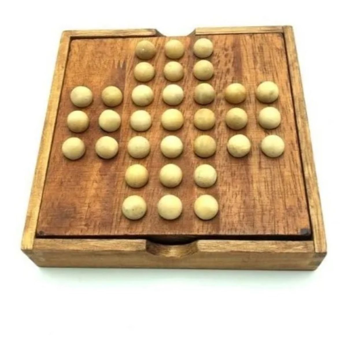 GENERICO - Juego Solitario Mesa Madera Didáctico Para Niños