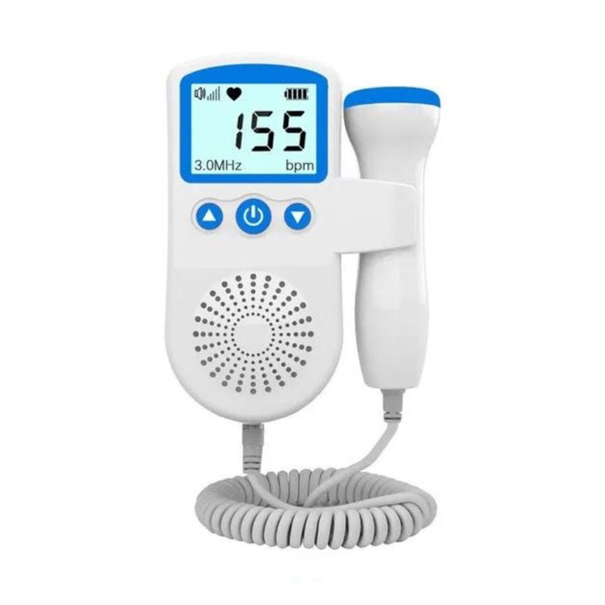 GENERICO - Monitor De Frecuencia Cardíaca Fetal Doppler Azul