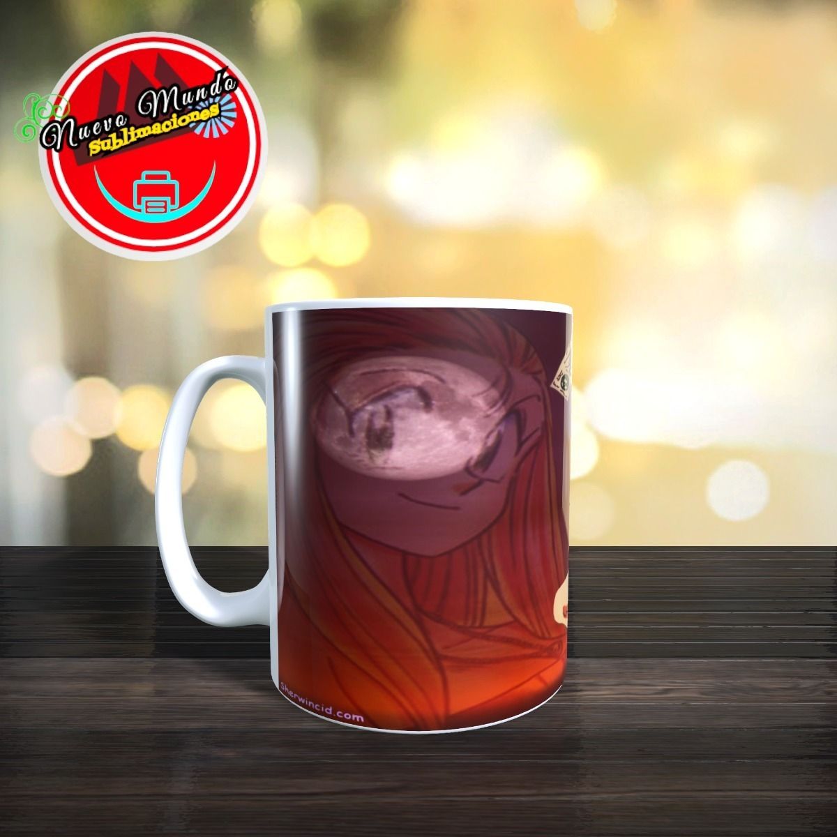 GENERICO - Taza Blanca De Mikami La Cazafantasmas