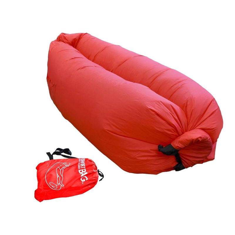 GAME POWER - Sofa Inflable Rojo 250x70 Cms GamePower
