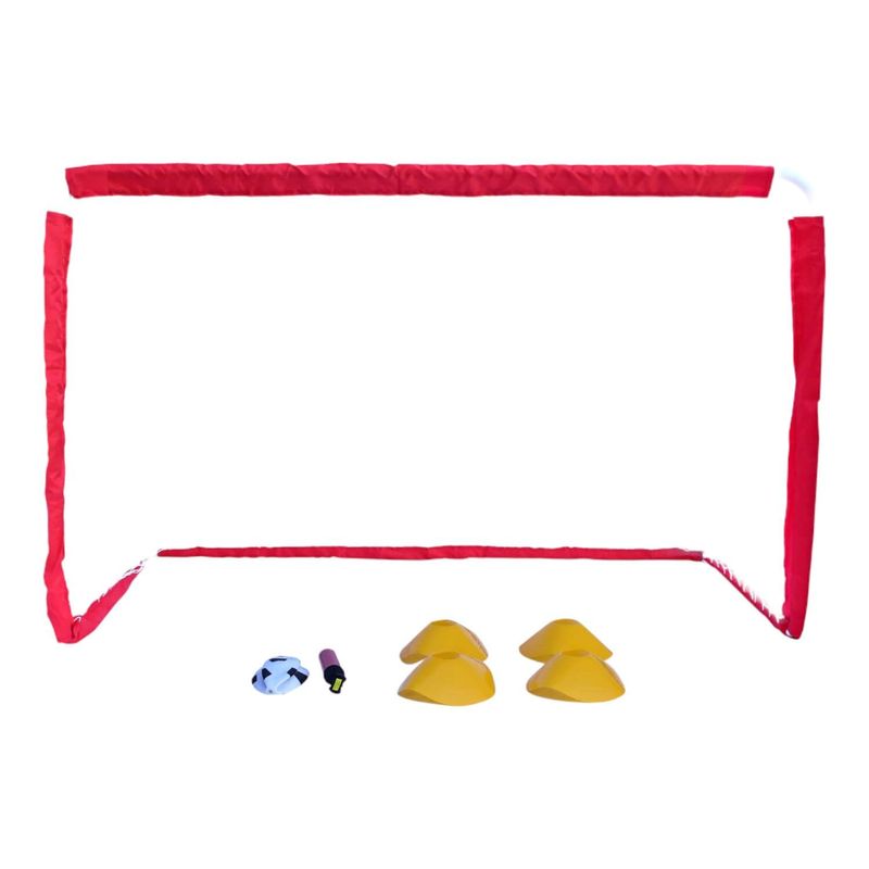 GAME POWER - Set De Futbol: Arco + Pelota + Conos GamePower