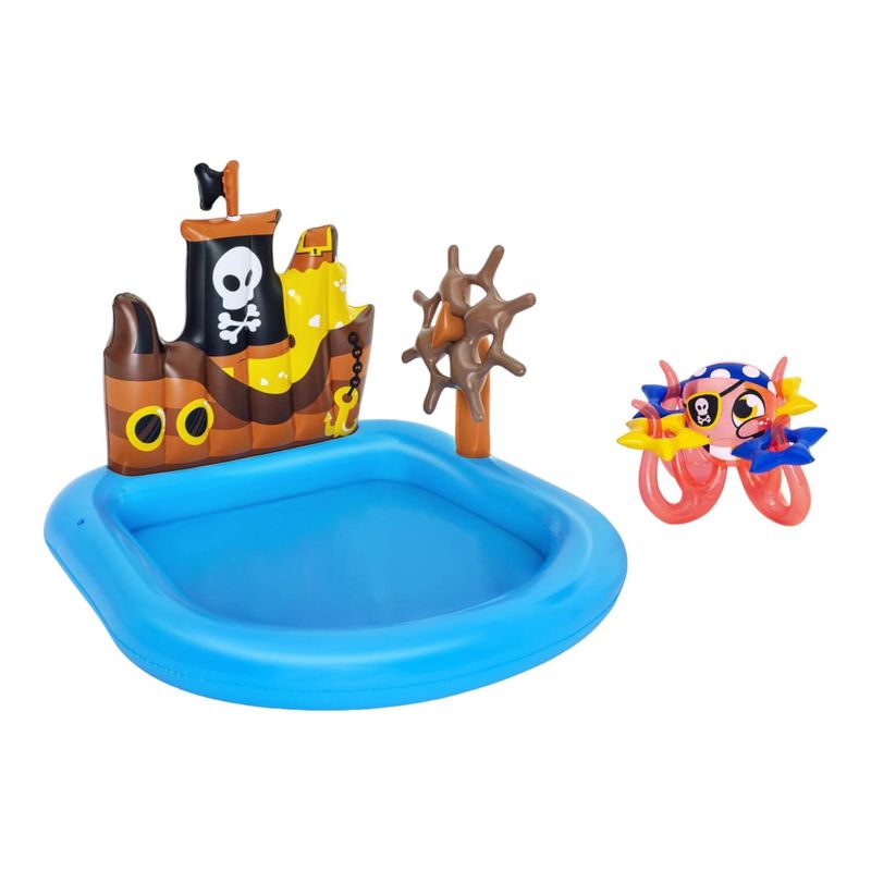 BESTWAY - Piscina Inflable Barco Pirata 1.40X1.30X 1.04 Bestway