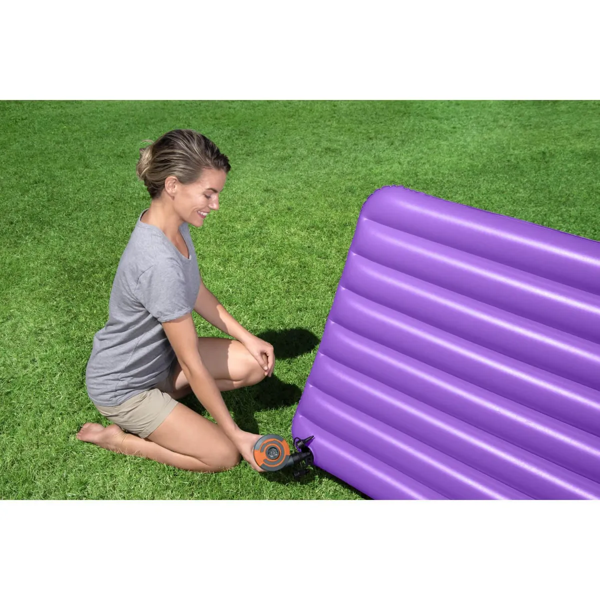 BESTWAY - Inflador Eléctrico para Auto Sidewinder 12V Bestway